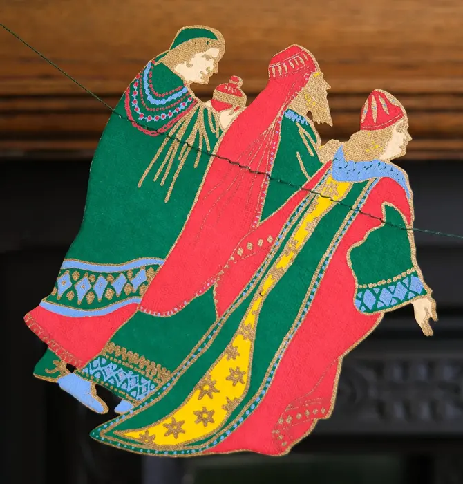 Garland | Recycled Cotton Paper | Nativity
