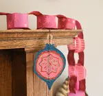 Garland | Recycled Cotton Paper | Bauble Ornaments