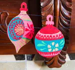 Garland | Recycled Cotton Paper | Bauble Ornaments
