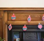 Garland | Recycled Cotton Paper | Bauble Ornaments