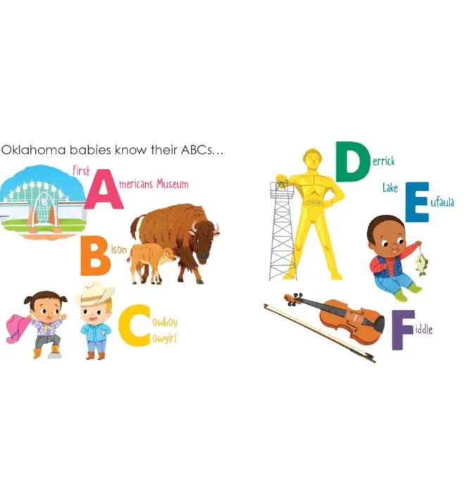 Board Book | Oklahoma Baby
