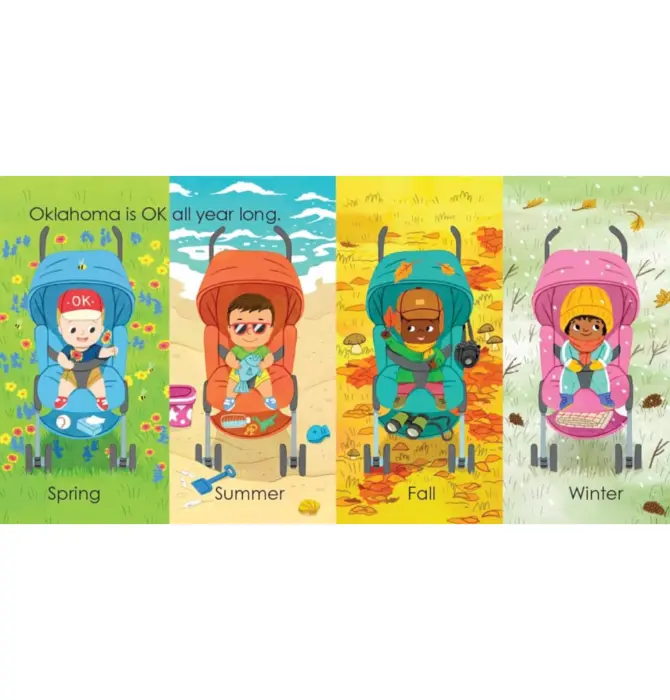 Board Book | Oklahoma Baby