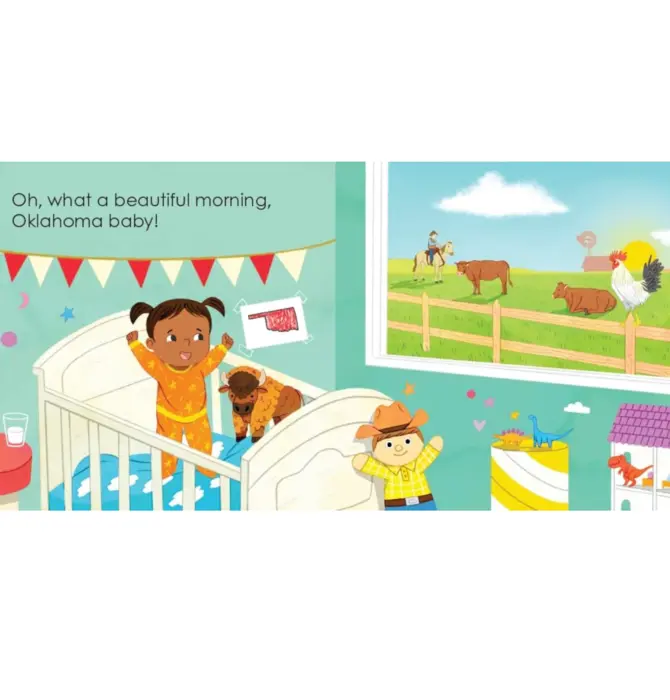 Board Book | Oklahoma Baby