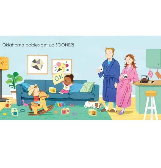 Board Book | Oklahoma Baby