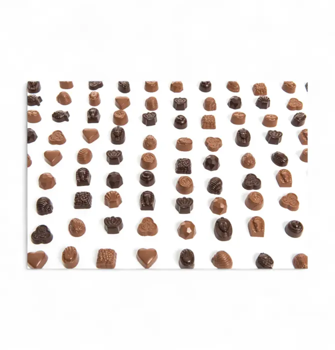 Candy | 12-PC Chocolate Tin | Vreeland Red