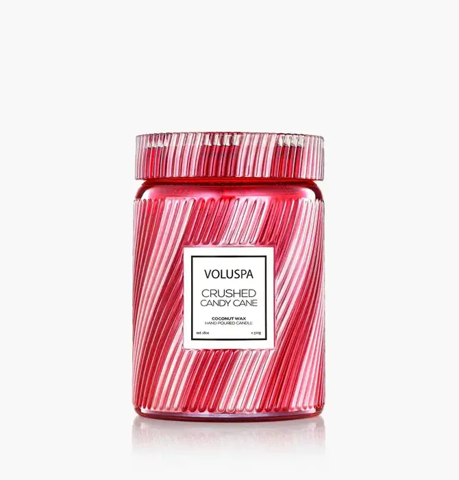 Candle | Crushed Candy Cane