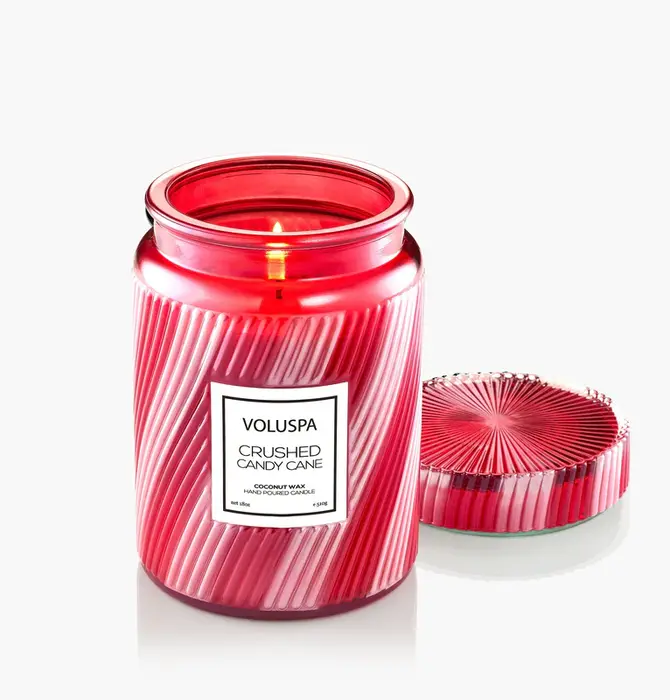 Candle | Crushed Candy Cane