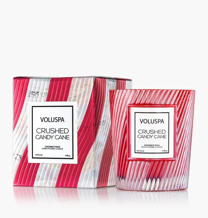 Candle | Crushed Candy Cane