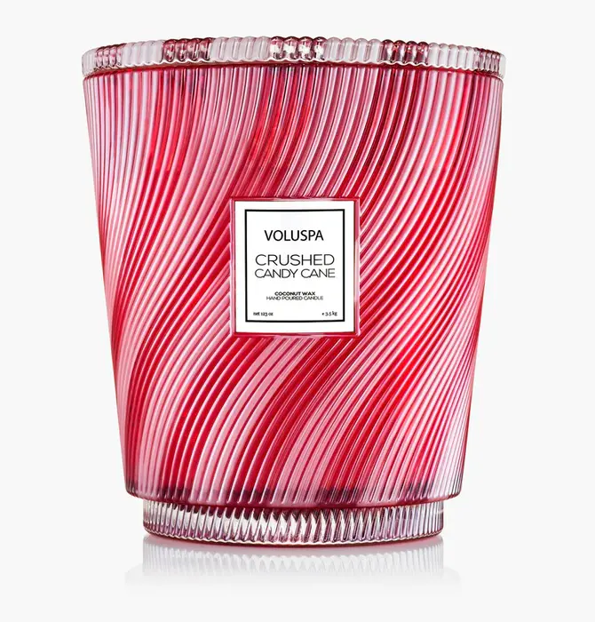 Candle | Crushed Candy Cane