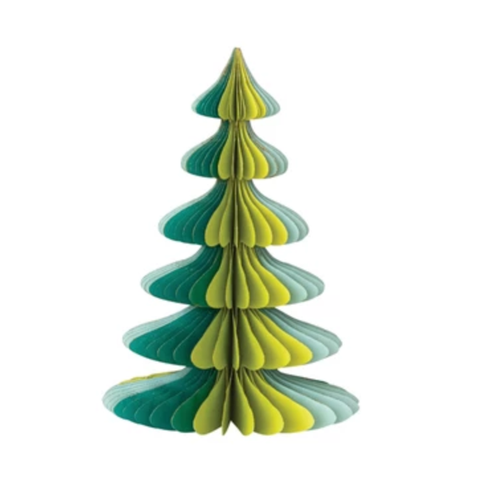 Tree | Magnetic Paper | Glitter + Blues Greens