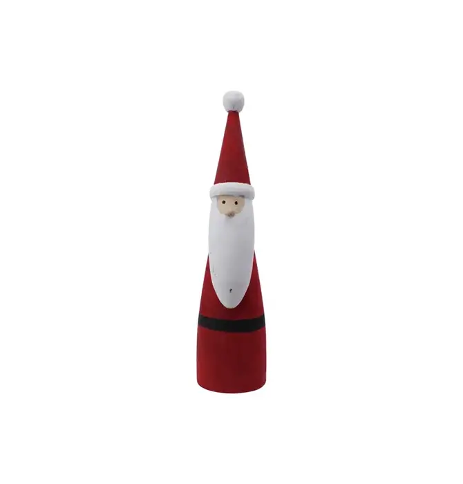 Santa | Paulownia Wood | Red & White