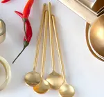 Spoon | Thin Gold | 4.75" Short