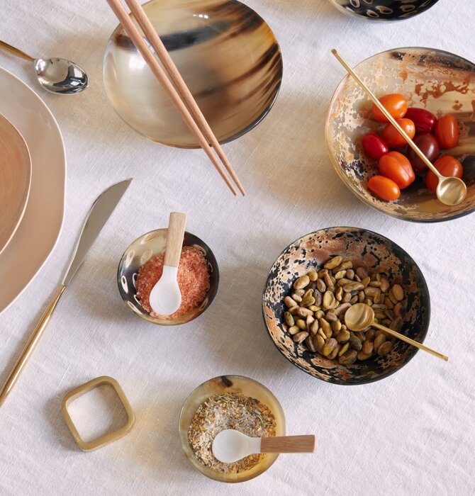 Spoon | Thin Gold | 6.75" Long