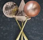 Skimmer Spoon | Camden | Hammered Copper