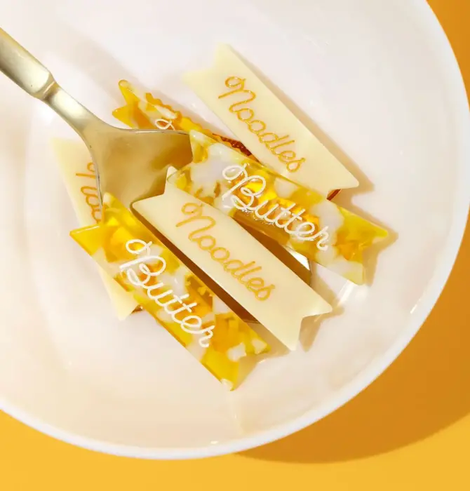 Hair Clip Set | Butter / Noodles