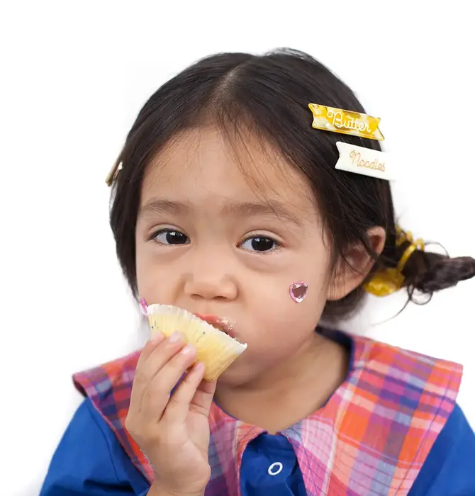 Hair Clip Set | Butter / Noodles