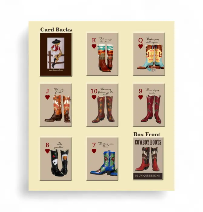 Playing Cards | Cowboy Boot