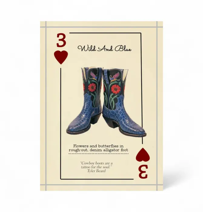Playing Cards | Cowboy Boot