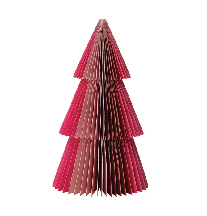 Tree | Paper Folding Honeycomb | Red + Pinks