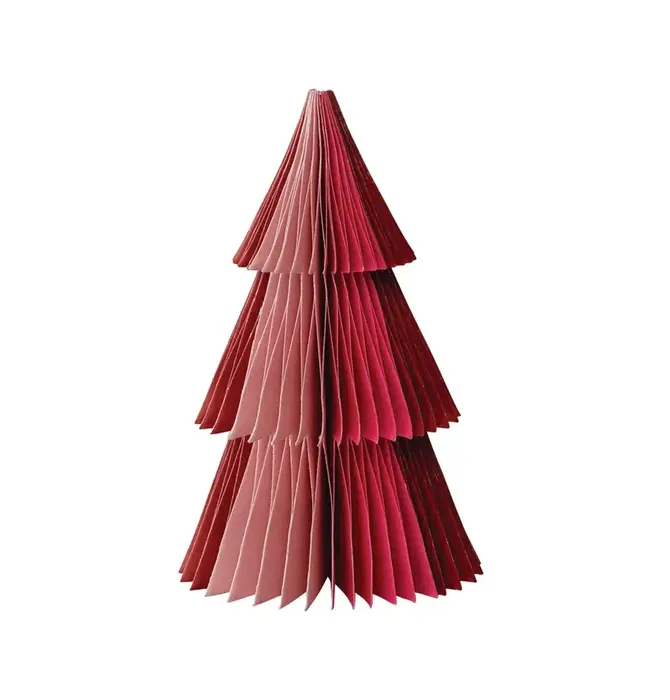 Tree | Paper Folding Honeycomb | Red + Pinks