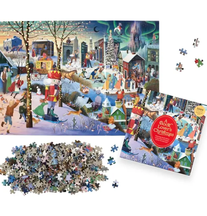 Puzzle | A Book Lover's Christmas | 1000 Piece