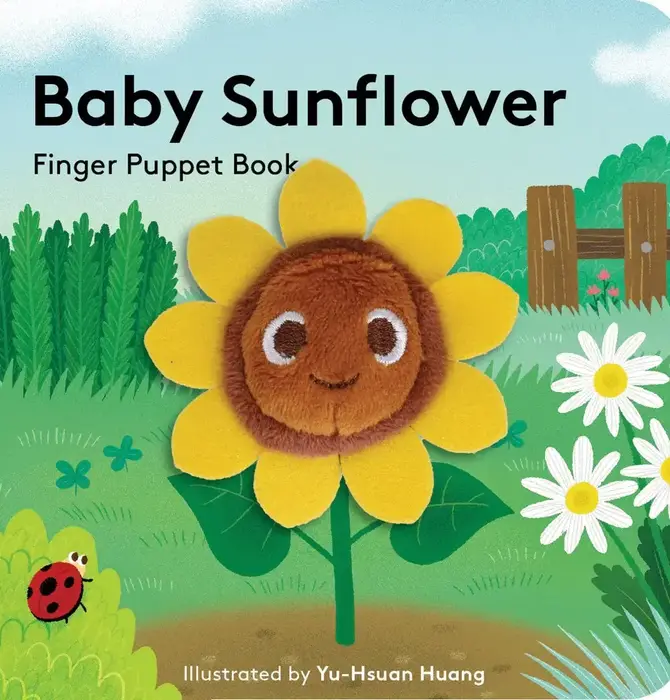 Board Book | Finger Puppet | Baby Sunflower