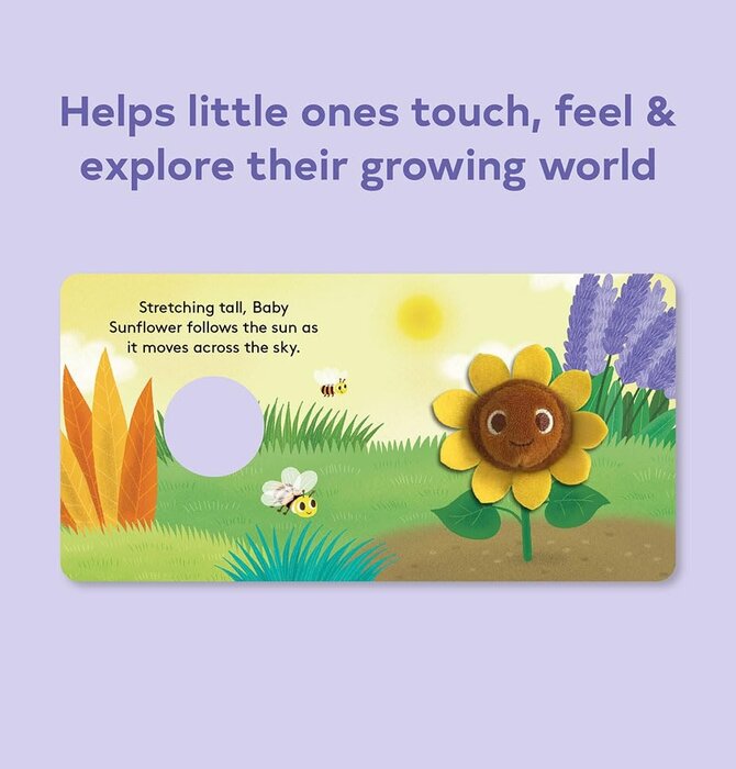 Board Book | Finger Puppet | Baby Sunflower