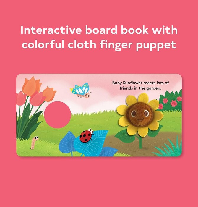 Board Book | Finger Puppet | Baby Sunflower