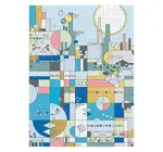 Puzzle | Frank Lloyd Wright | City by the Sea | 1000 Piece Foil