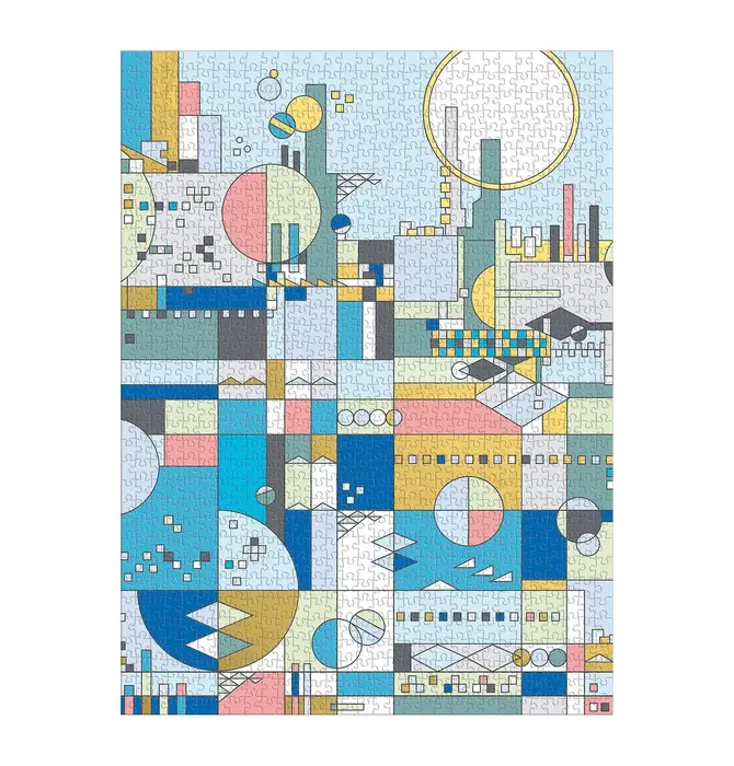 Puzzle | Frank Lloyd Wright | City by the Sea | 1000 Piece Foil