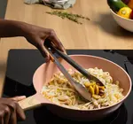 Utensil | Tongs | Dual-Sided Silicone & Stainless Steel | 12"