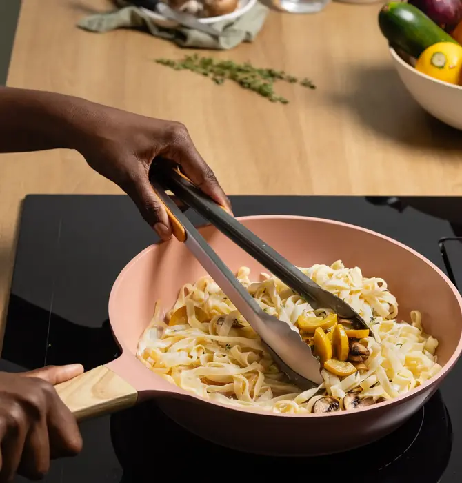 Utensil | Tongs | Dual-Sided Silicone & Stainless Steel | 12"