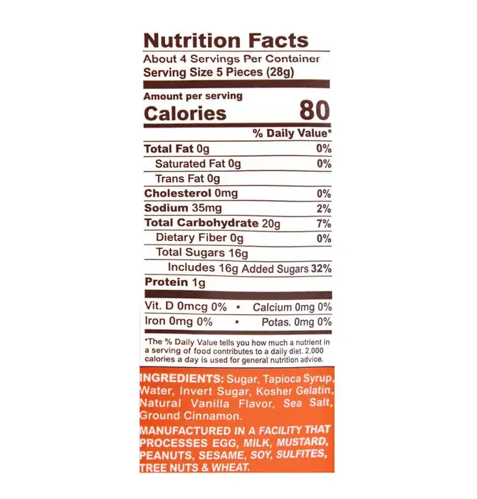 Candy | Marshmallows | Cinnamon Churro