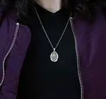 Necklace | Lion Pendant 22" | Sterling Silver