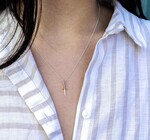 Necklace | Mini Dagger | Mixed Metal