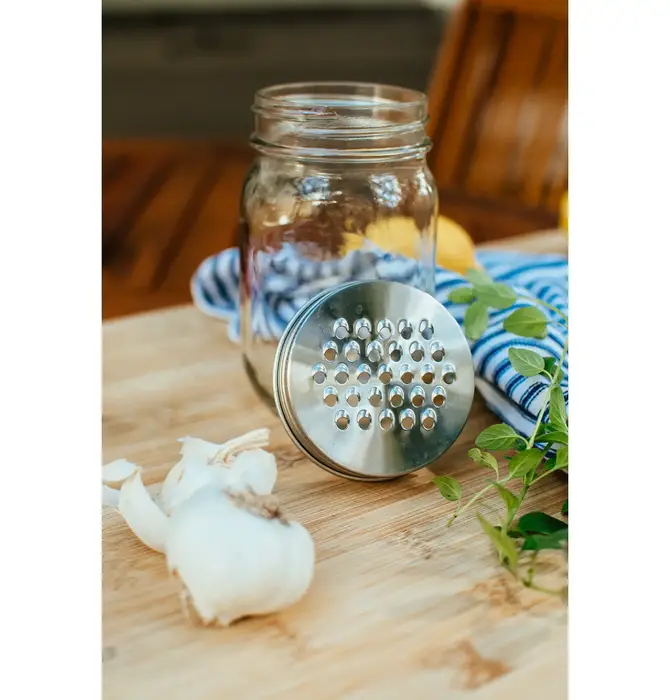 Grater Lid | Mason Jar