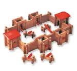 Toy | Deluxe Log Building Set | 550 Piece