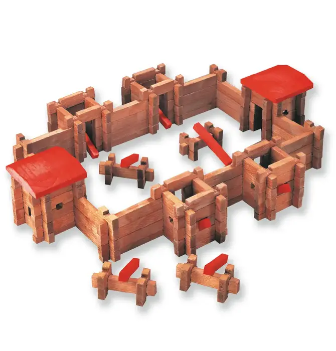 Toy | Deluxe Log Building Set | 550 Piece
