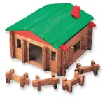 Toy | Deluxe Log Building Set | 550 Piece