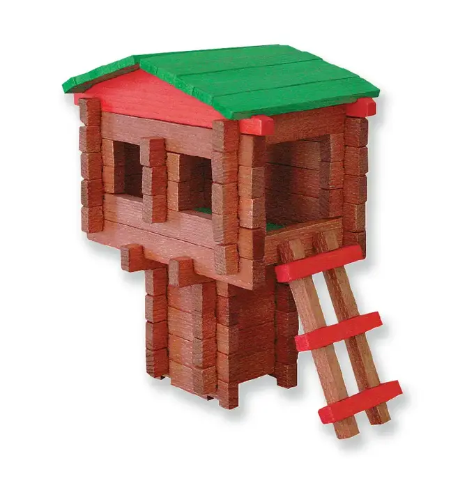 Toy | Deluxe Log Building Set | 550 Piece