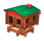 Toy | Deluxe Log Building Set | 550 Piece