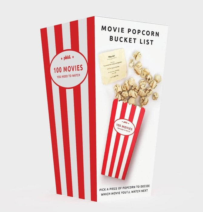 Game | Movie Popcorn Bucket List | 100 Movies