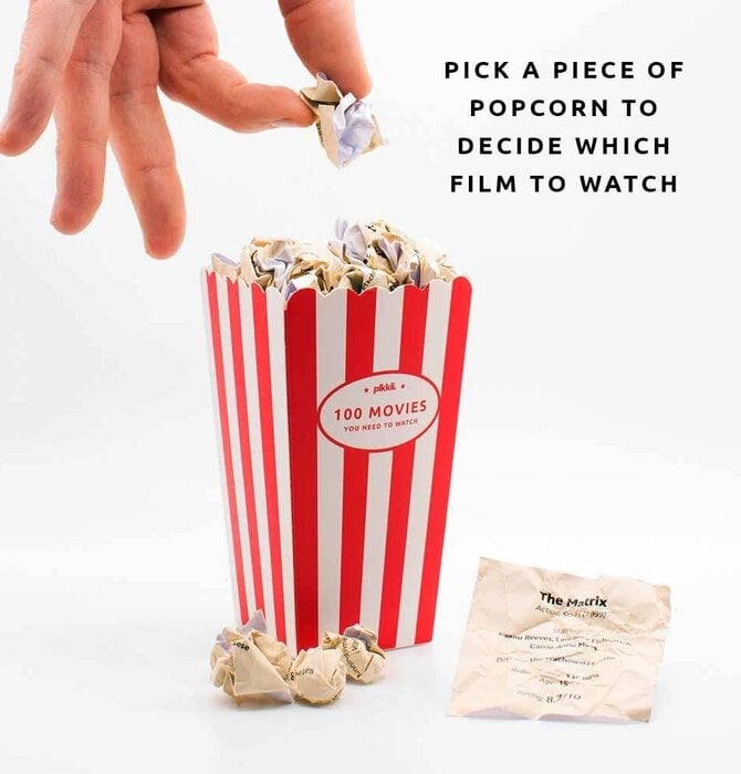 Game | Movie Popcorn Bucket List | 100 Movies