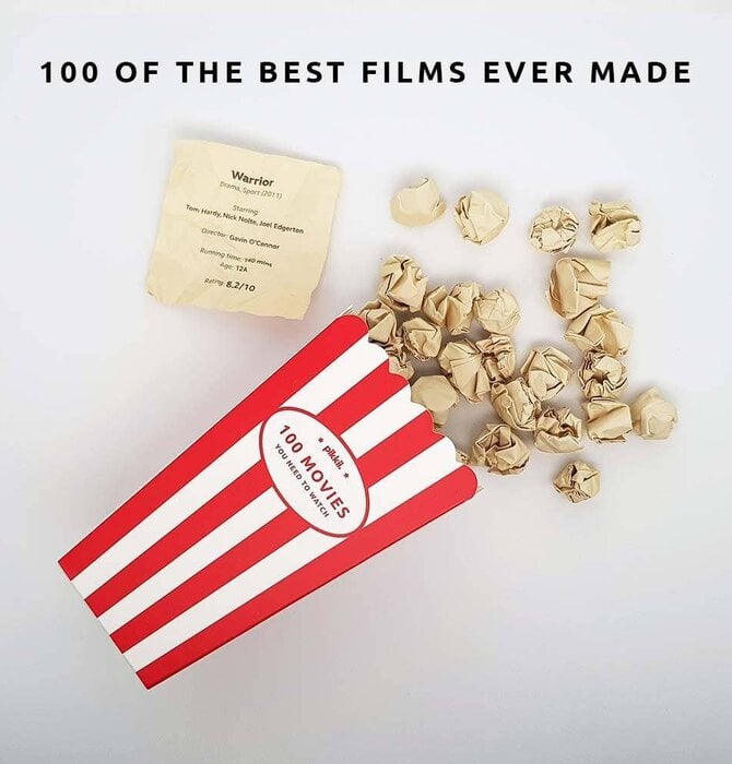Game | Movie Popcorn Bucket List | 100 Movies