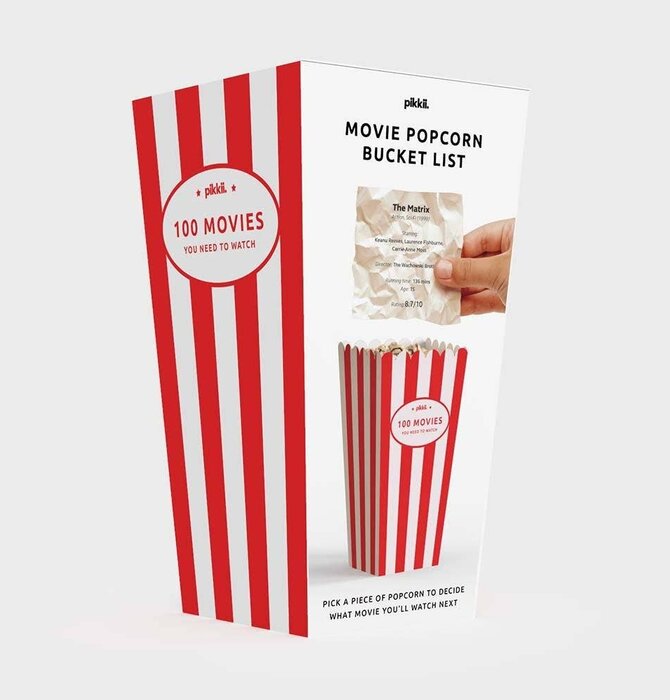 Game | Movie Popcorn Bucket List | 100 Movies