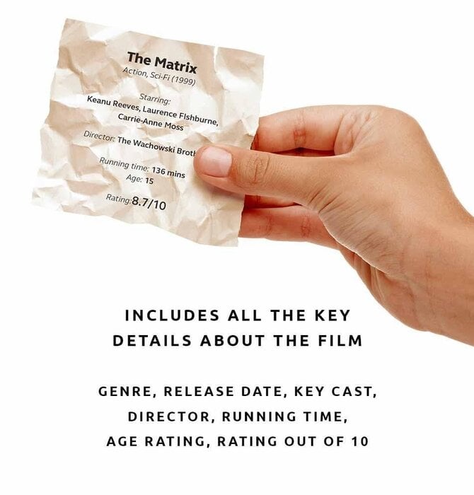 Game | Movie Popcorn Bucket List | 100 Movies