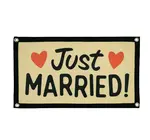Banner | Camp Flag | Just Married