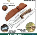 Tool | Kid-Safe Knife | Young Explorers | Leather Sheaf