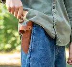 Tool | Kid-Safe Knife | Young Explorers | Leather Sheaf