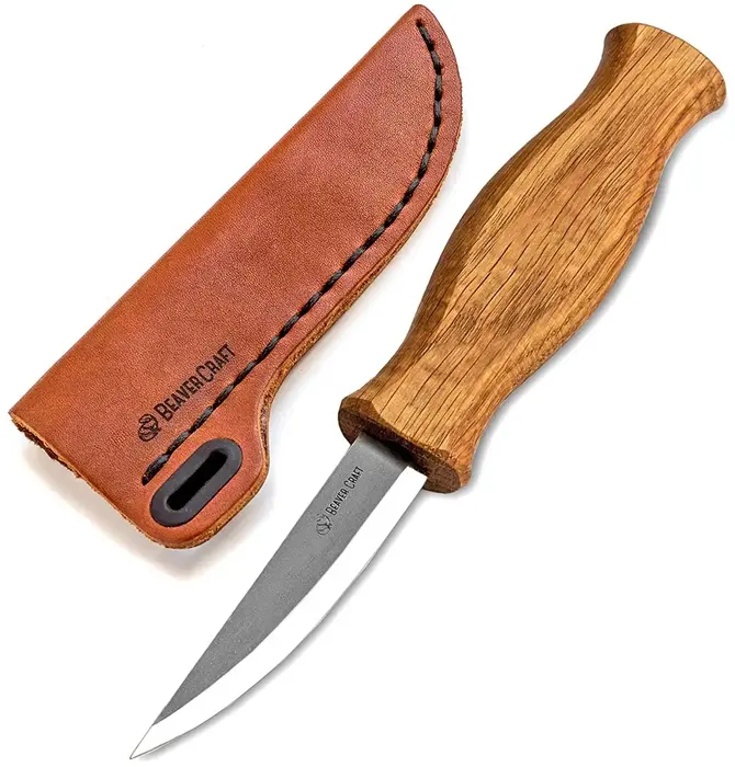 Tool | Whittling Knife | Leather Sheath
